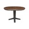 International Concepts 36 in. Solid Wood Round Top Pedestal Table w/12 in. Leaf-30.1 in.High-Dining Height in Hickory/Coal K45-36RXT-23B - alternate 9